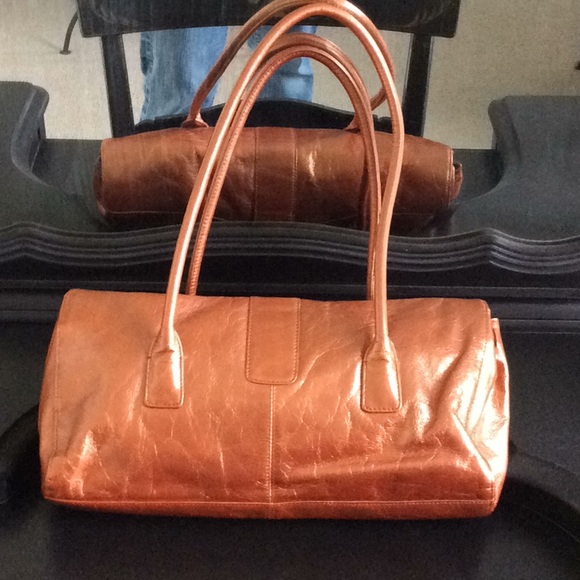 Hobo Metallic Copper Handbag - Picture 2 of 9